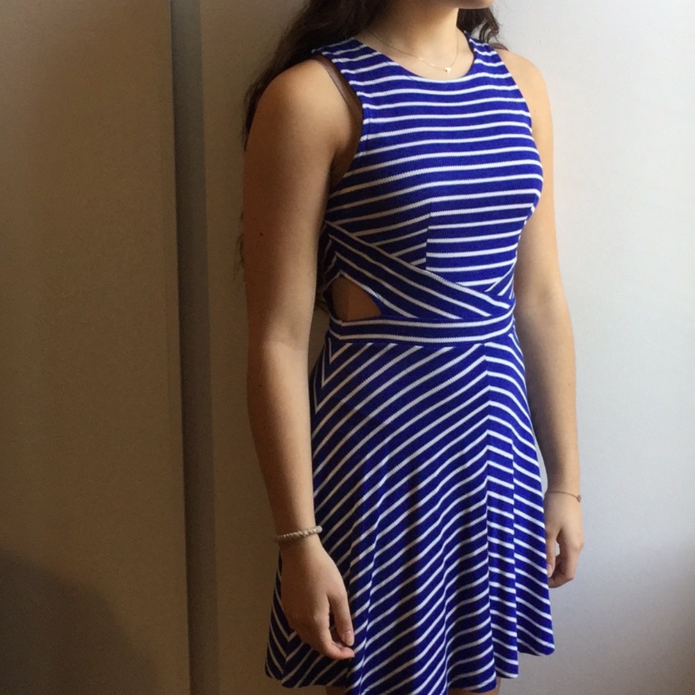 Xhilaration cut out mini dress